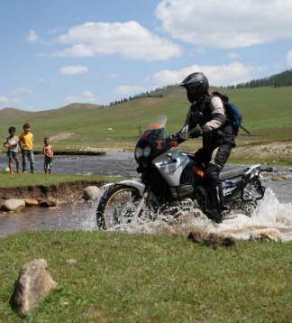Motorradreisen Durch Mongolei